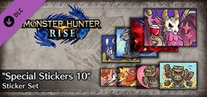 Monster Hunter Rise - "Special Stickers 10" sticker set banner