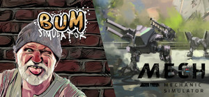 Bum Simulator & Mech Mechanic Simulator banner