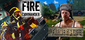 Fire Commander & Farmer's Life banner