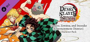 Demon Slayer -Kimetsu no Yaiba- The Hinokami Chronicles: Tanjiro, Zenitsu, & Inosuke (Entertainment District) Character Pack banner
