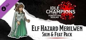 Idle Champions - Elf Hazard Merilwen Skin & Feat Pack banner