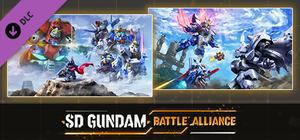 SD GUNDAM BATTLE ALLIANCE Unit and Scenario Pack 2: Knights of Moon & Light banner
