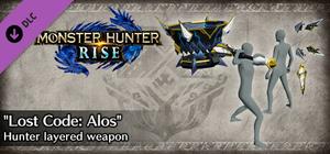 Monster Hunter Rise - "Lost Code: Alos" Hunter layered weapon (Hunting Horn) banner
