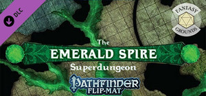 Fantasy Grounds - Pathfinder RPG - Pathfinder Flip-Mat - The Emerald Spire Superdungeon Multi-Pack banner