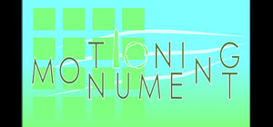 Motioning Monument banner