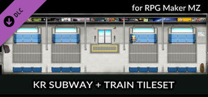RPG Maker MZ - KR Transportation Station - Subway and Train Tileset banner