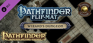 Fantasy Grounds - Pathfinder Flip-Mat: Wizard's Dungeon (Map Pack) banner
