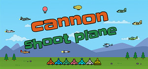 Cannon Shoot Plane banner