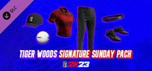 PGA TOUR 2K23 Tiger Woods Signature Sunday Pack banner