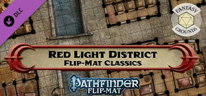 Fantasy Grounds - Pathfinder RPG - Pathfinder Flip-Mat - Classic Red Light District banner