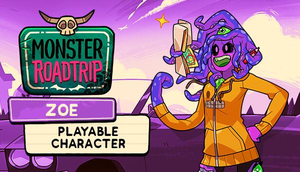Monster Roadtrip - Playable Character - Zoe