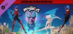 Miraculous: Rise of the Sphinx Cat Noir and Ladybug Costume Pack banner