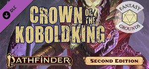 Fantasy Grounds - Pathfinder 2 RPG - Pathfinder Adventure: Crown of the Kobold King Anniversary Edition banner