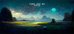 Come See My Hole banner