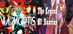 Via Mortis + The Legend of Azarias banner