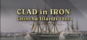 Clad in Iron Chincha Islands 1866 banner
