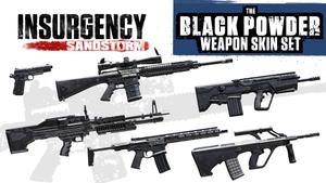 Insurgency: Sandstorm - Black Powder Weapon Skin Set banner