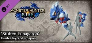Monster Hunter Rise - "Stuffed Lunagaron" Hunter layered weapon (Switch Axe) banner