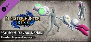 Monster Hunter Rise - "Stuffed Rakna-Kadaki" Hunter layered weapon (Insect Glaive) banner