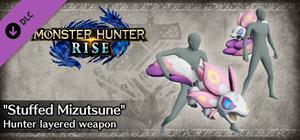 Monster Hunter Rise - "Stuffed Mizutsune" Hunter layered weapon (Heavy Bowgun) banner