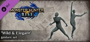 Monster Hunter Rise - "Wild & Elegant" gesture set banner