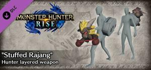 Monster Hunter Rise - "Stuffed Rajang" Hunter layered weapon (Bow) banner