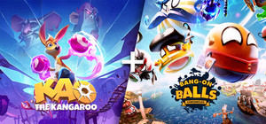 Bang-On Balls: Chronicles + Kao the Kangaroo banner