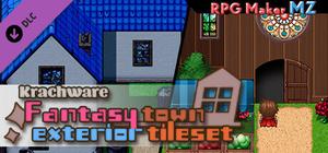 RPG Maker MZ - Krachware Fantasy Town Exterior Tileset banner