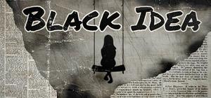 black idea banner