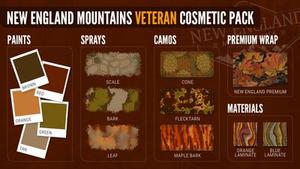 theHunter Call of the Wild™ - New England Mountains Veteran Cosmetic Pack banner