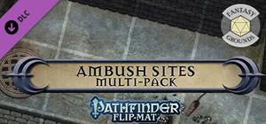 Fantasy Grounds - Pathfinder RPG - Pathfinder Flip-Mat: Ambush Sites Multi-Pack banner