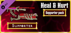 DLC "Heal & Hurt - Supporter Pack" banner