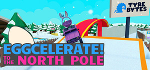 Eggcelerate! to the North Pole banner