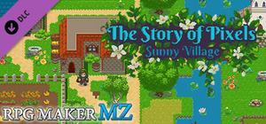 RPG Maker MZ - The Story of Pixels Sunny Village banner