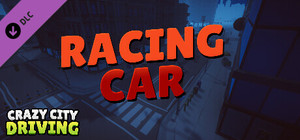 Crazy City Driving - Racing car banner
