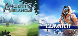 Climber on the Ancient Islands banner