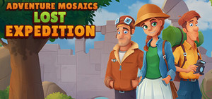 Adventure mosaics. Lost Expedition banner