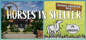 HORSES IN SHELTER banner
