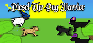 Diesel The Pug Warrior banner