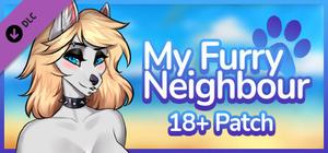 My Furry Neighbour - 18+ Adult Only Patch banner