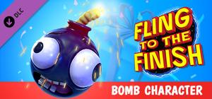 Fling to the Finish - Bomb Character banner