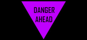 Danger Ahead banner