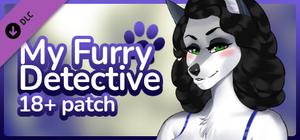 My Furry Detective - 18+ Adult Only Patch banner
