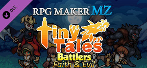 RPG Maker MZ - MT Tiny Tales Battlers - Faith and Evil banner