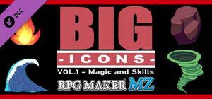 RPG Maker MZ - Big Icons Vol 1 - Magic and Skills banner