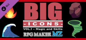 RPG Maker MZ - Big Icons Vol 1 - Magic and Skills banner