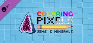 Coloring Pixels - Gems and Minerals Pack banner