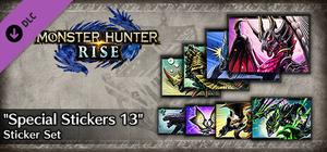 Monster Hunter Rise - "Special Stickers 13" sticker set banner
