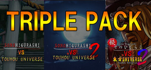 SONOHIGURASHI VS. TOUHOU UNIVERSE Triple Pack banner