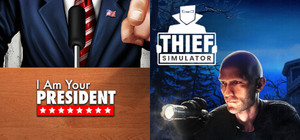 A politician and a thief banner